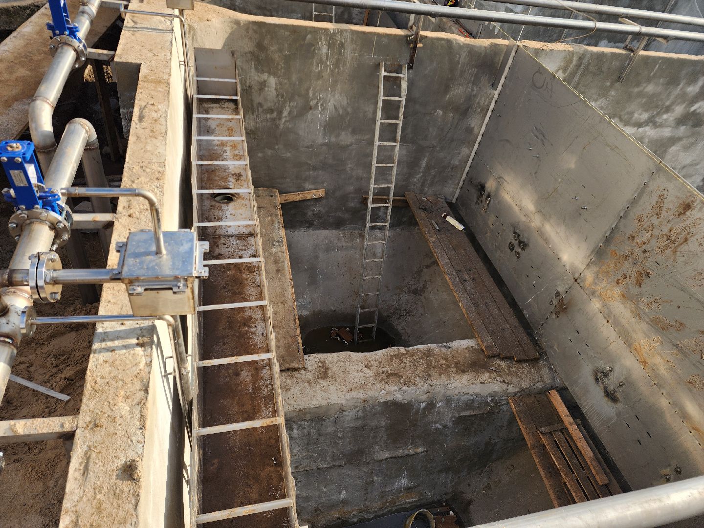 вертикалки, Зарайск, Капитальный ремонт очистных,