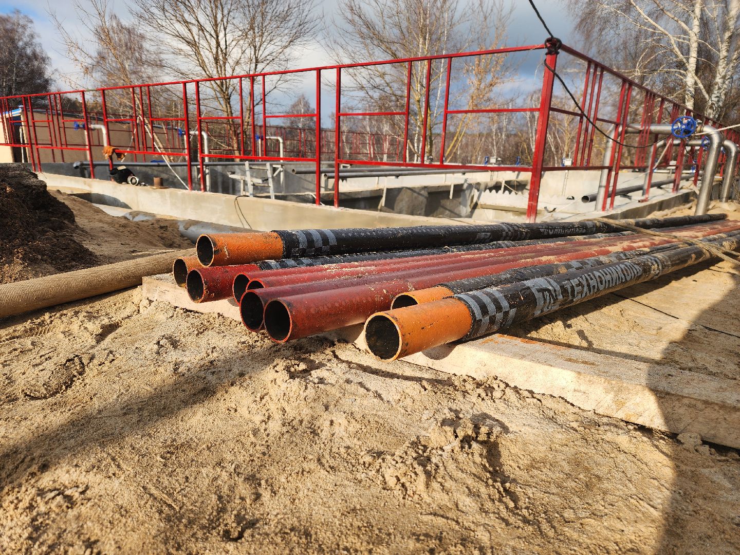 вертикалки, Зарайск, Капитальный ремонт очистных,