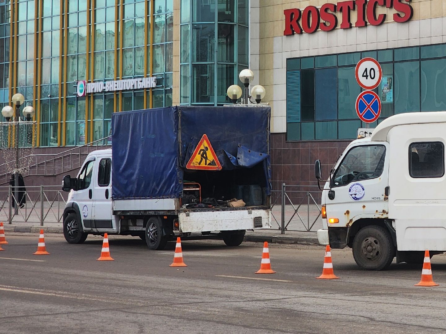 Коломна, дороги, пешеходный переход,