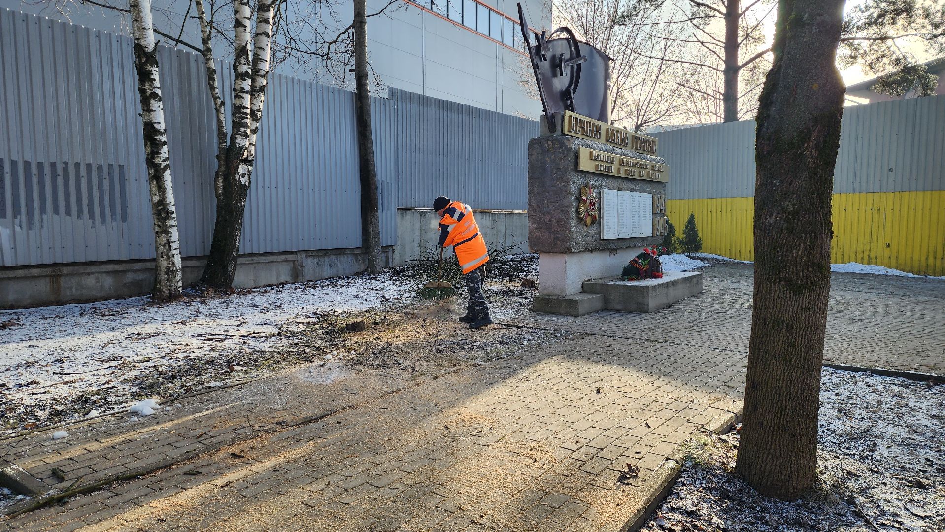 истра, благоустройство, мемориал погибшим,