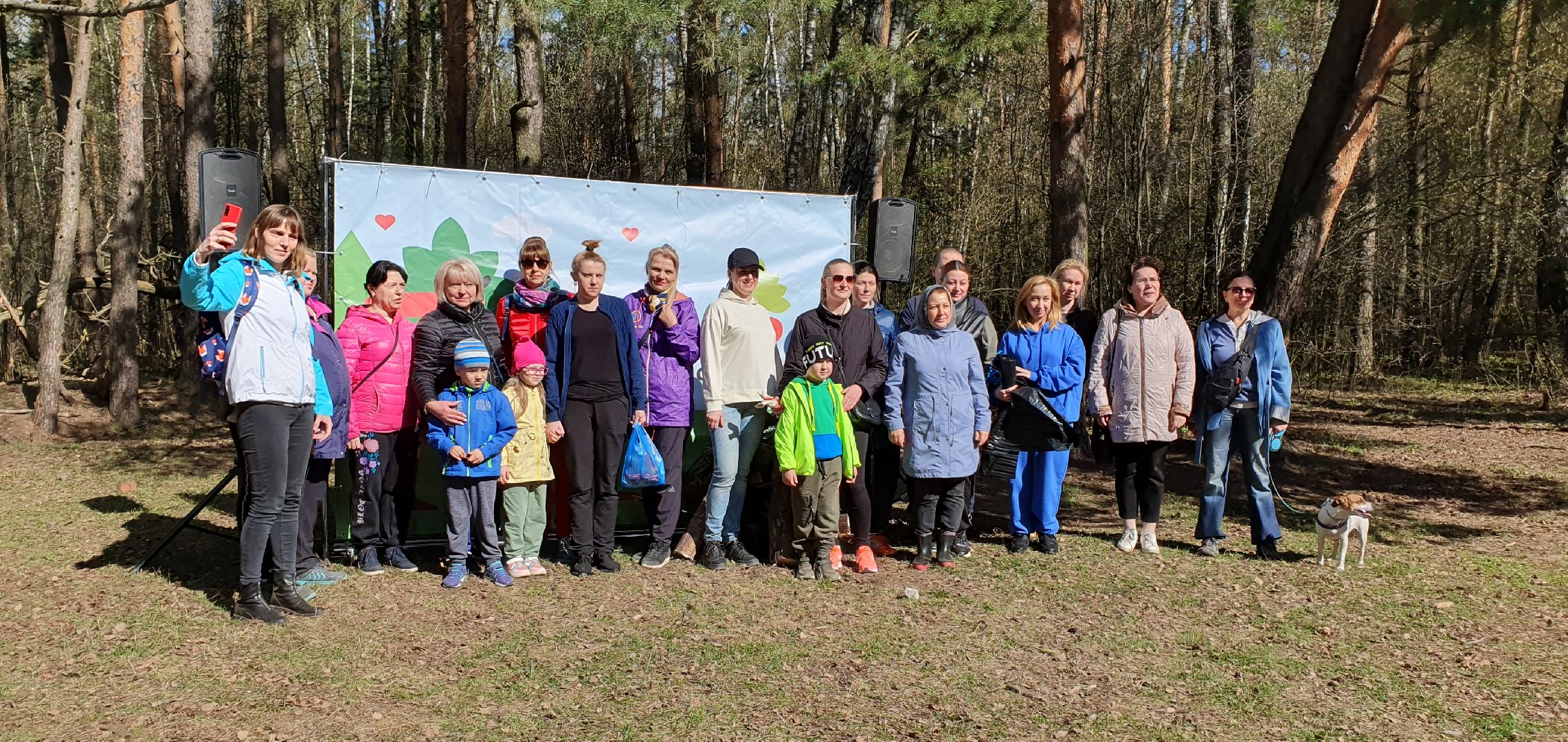 субботник, Кузьминский лесопарк, Котельники, уборка