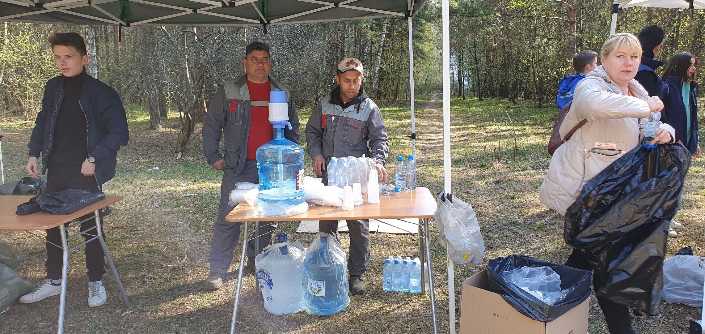 субботник, Кузьминский лесопарк, Котельники, уборка