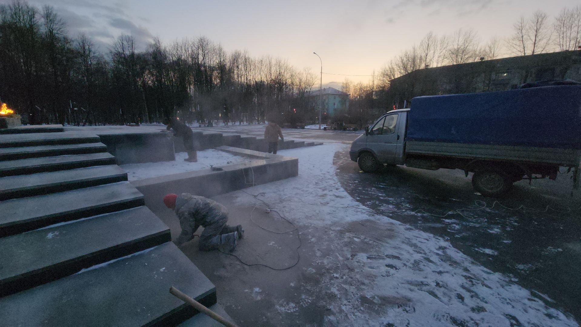 Мемориал, Исправление дефектов, Лобня, Звонница, вертикалки,