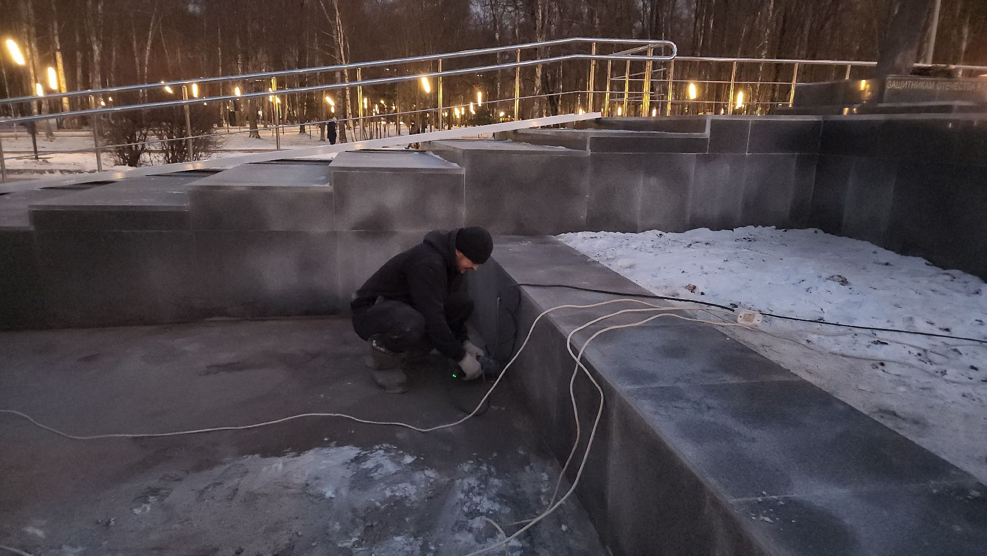 Мемориал, Исправление дефектов, Лобня, Звонница, вертикалки,