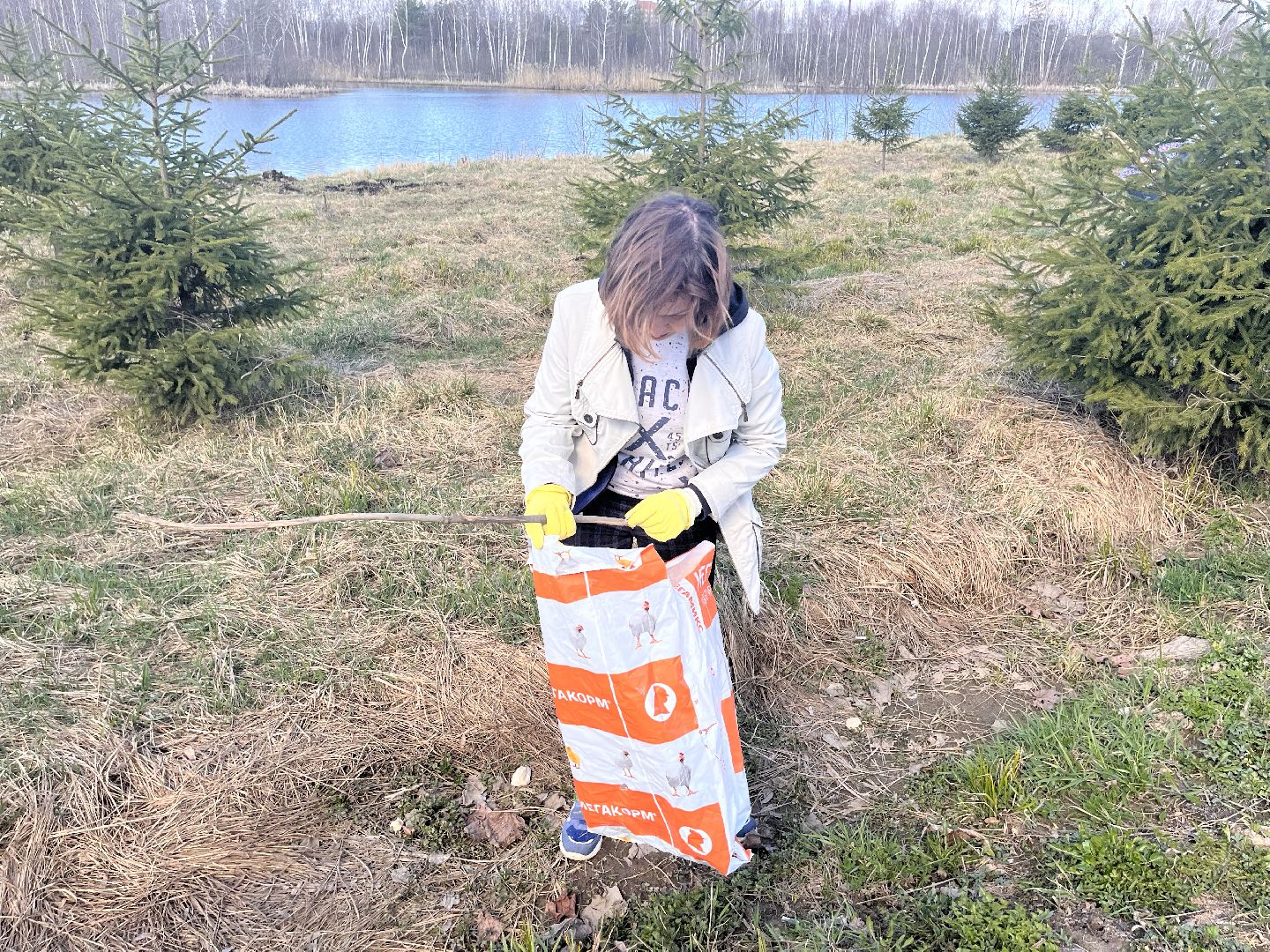 Шаховская, субботник, мусор,