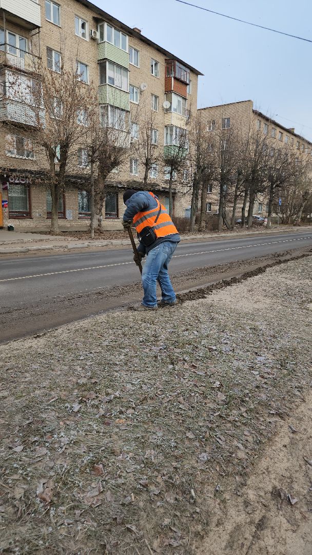 серпухов, подмосковье, уборка дороги,