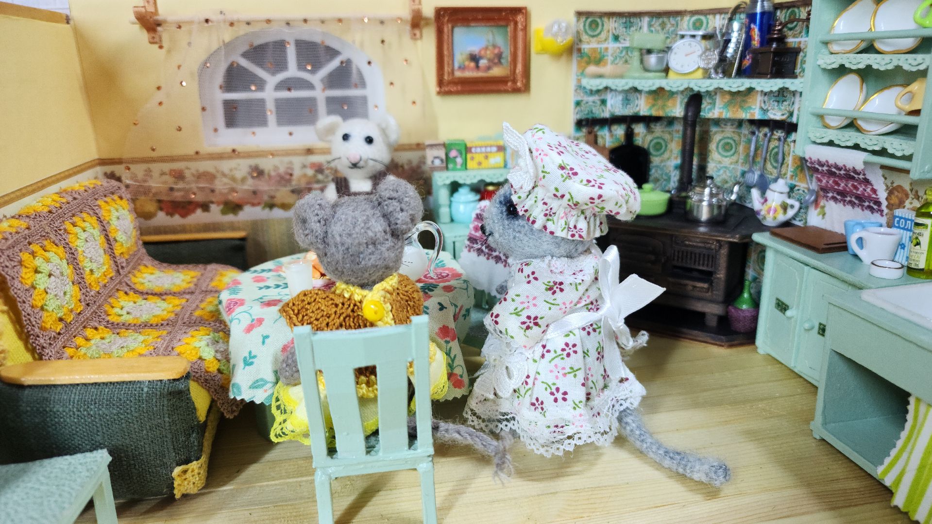 хобби, волоколамск, домики для кукол, супруги,