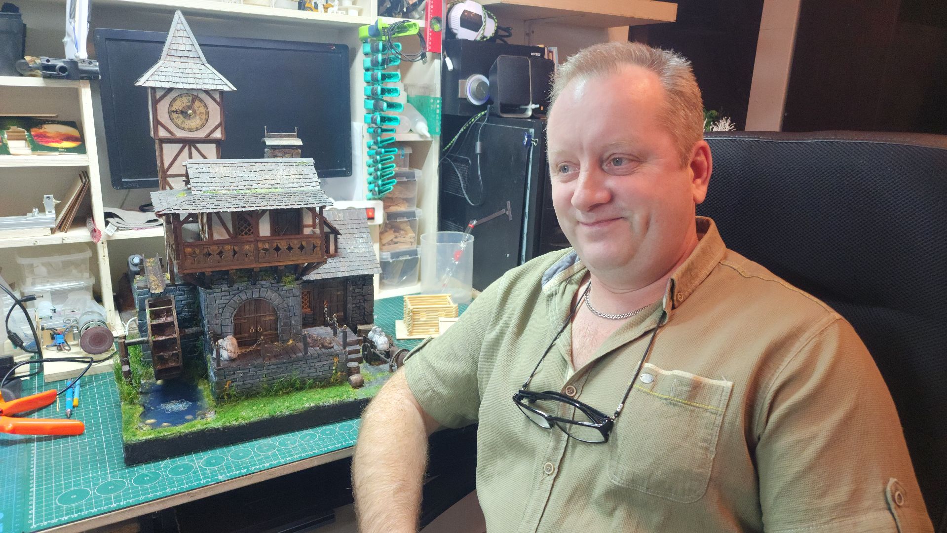 хобби, волоколамск, домики для кукол, супруги,