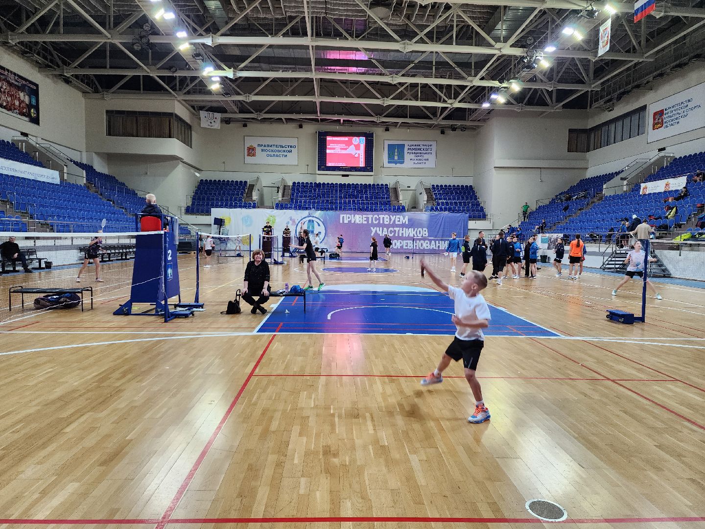 раменское, спорт, спорткомплекс борисоглебский, первенство по бадминтону,