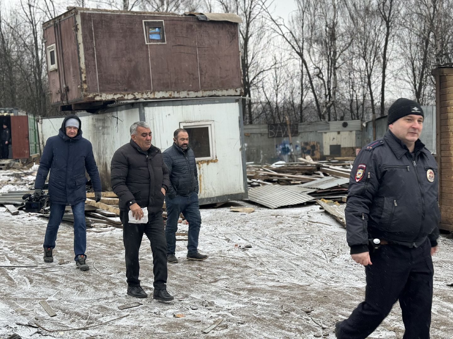 Рейд, Полиция Ленинского округа, мигранты, Село Булатниково,