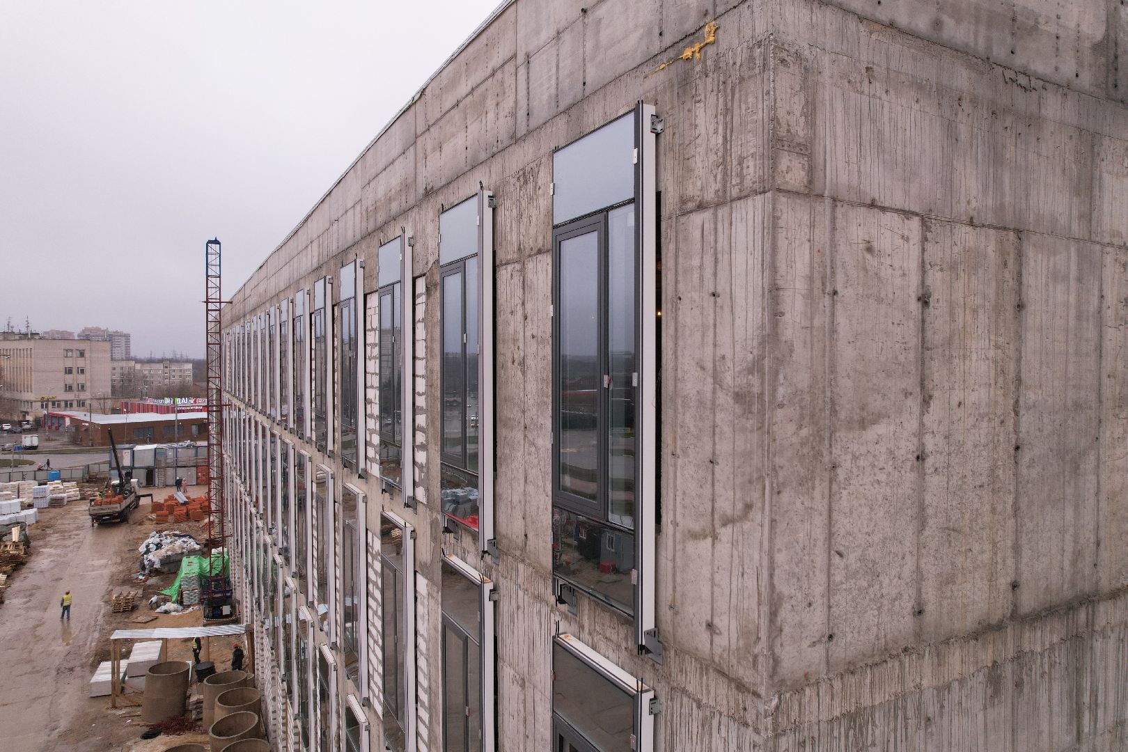 видео с коптера, чехов, медицина,