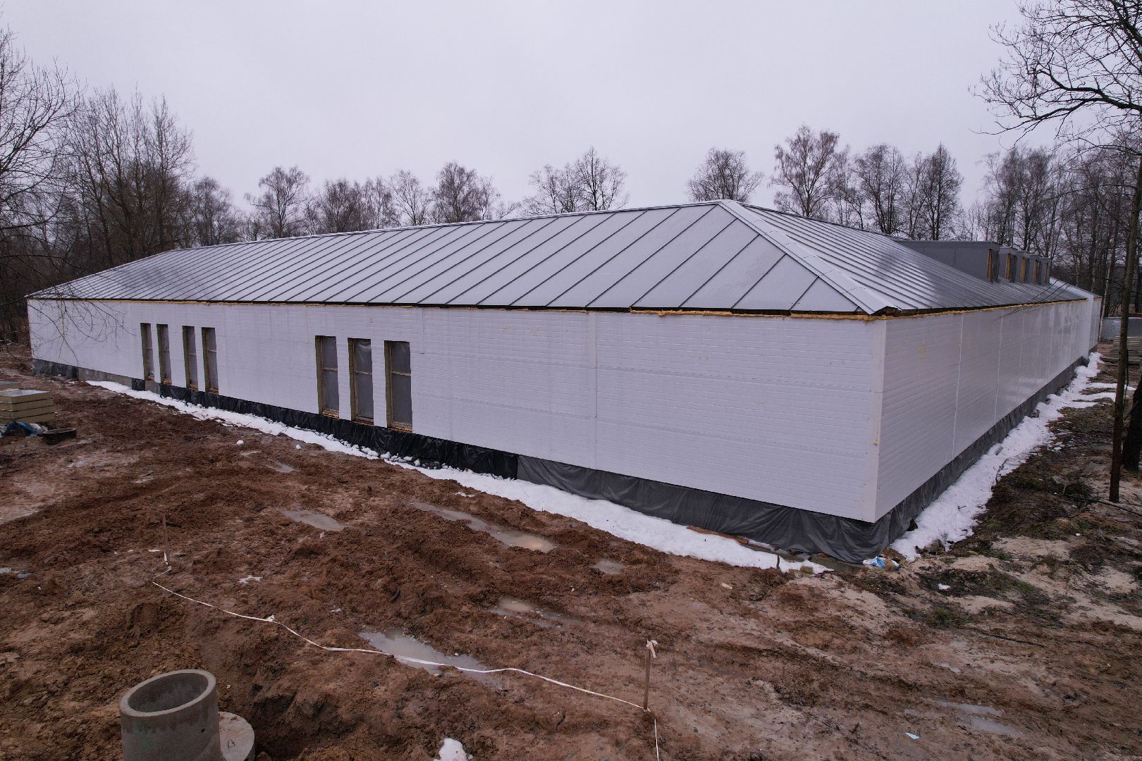 видео с коптера, чехов, музей-заповедник