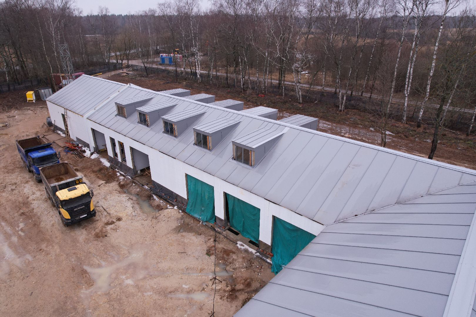 видео с коптера, чехов, музей-заповедник