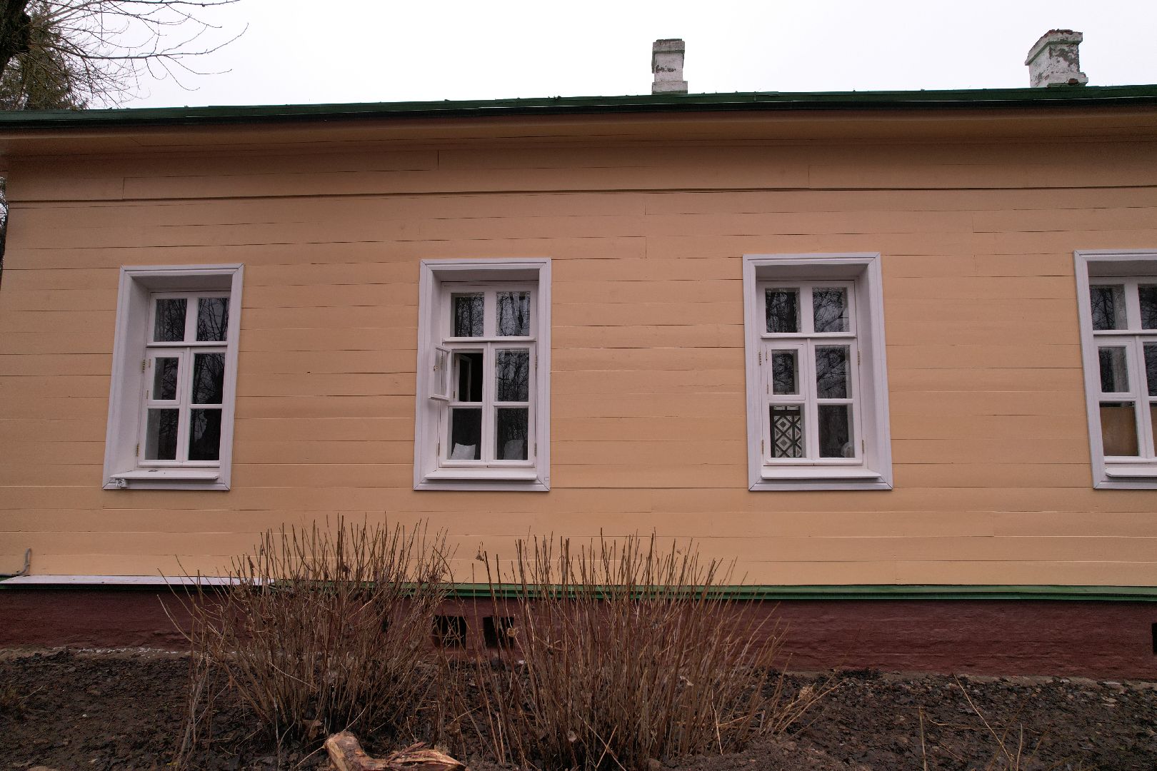 видео с коптера, чехов, музей-заповедник