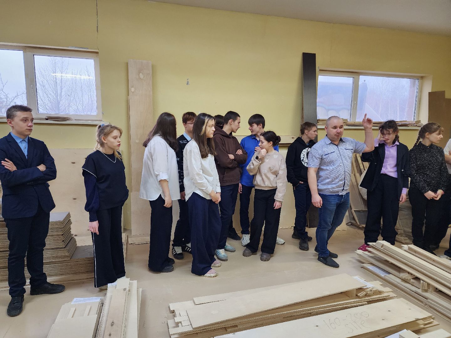 дети, экскурсия, производство матрасов, матрасы, овз, школа-интернат, шатура,