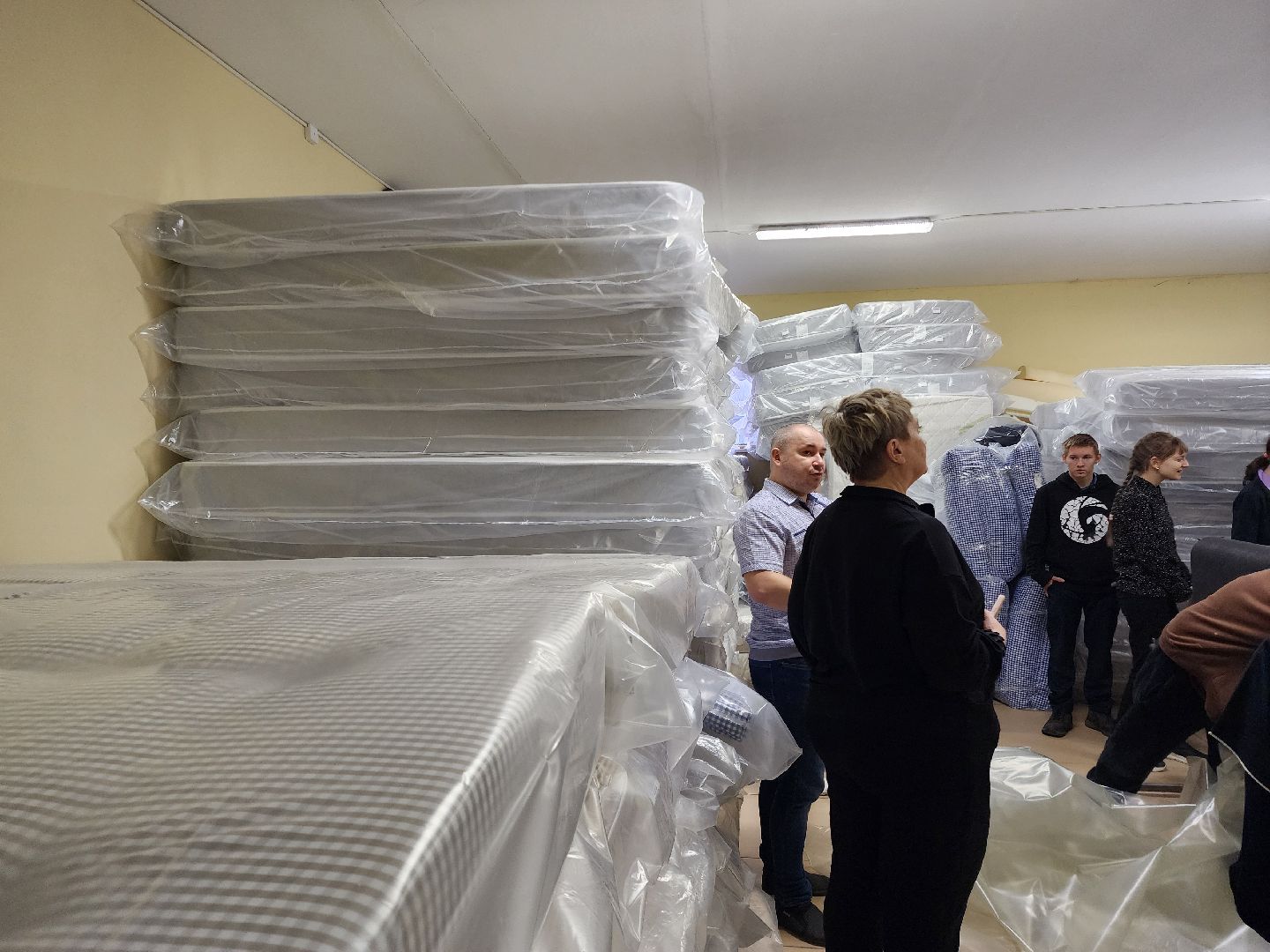 дети, экскурсия, производство матрасов, матрасы, овз, школа-интернат, шатура,