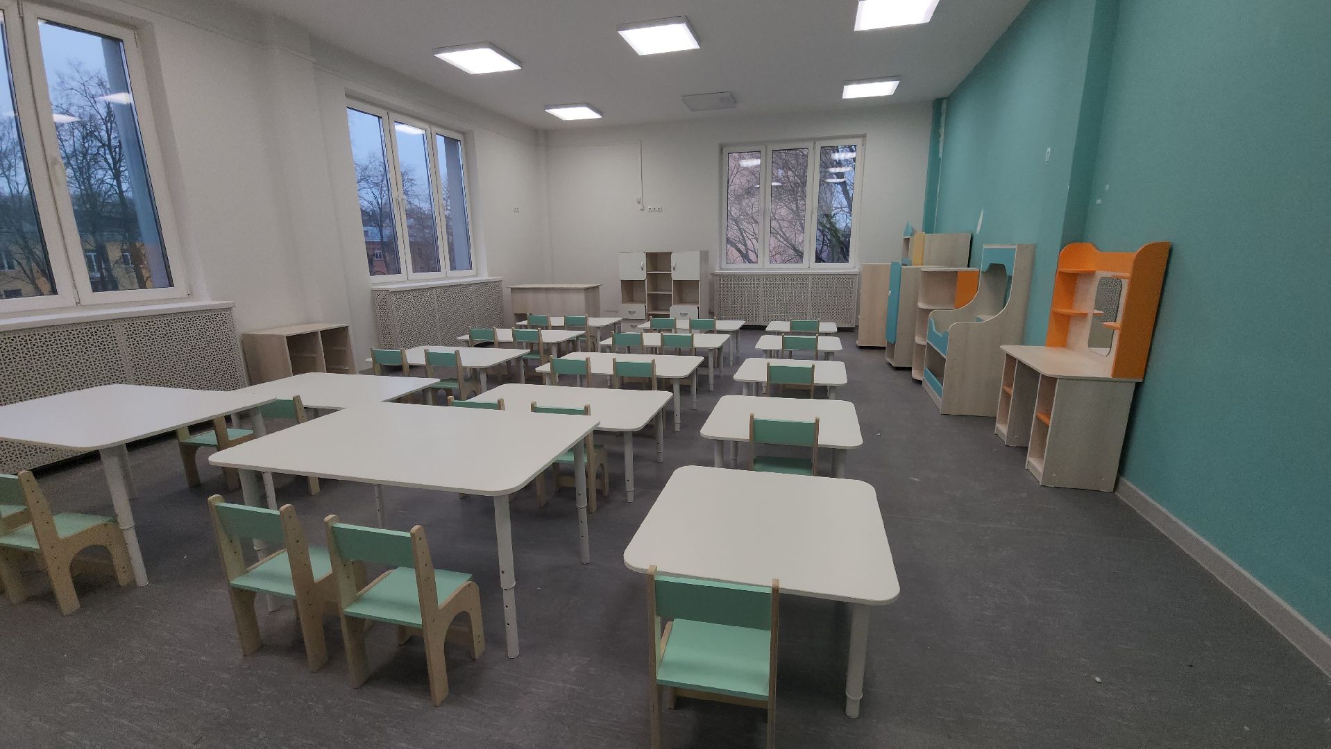 люберцы, новый детский сад, строители, вуги, дети, забота о детях,