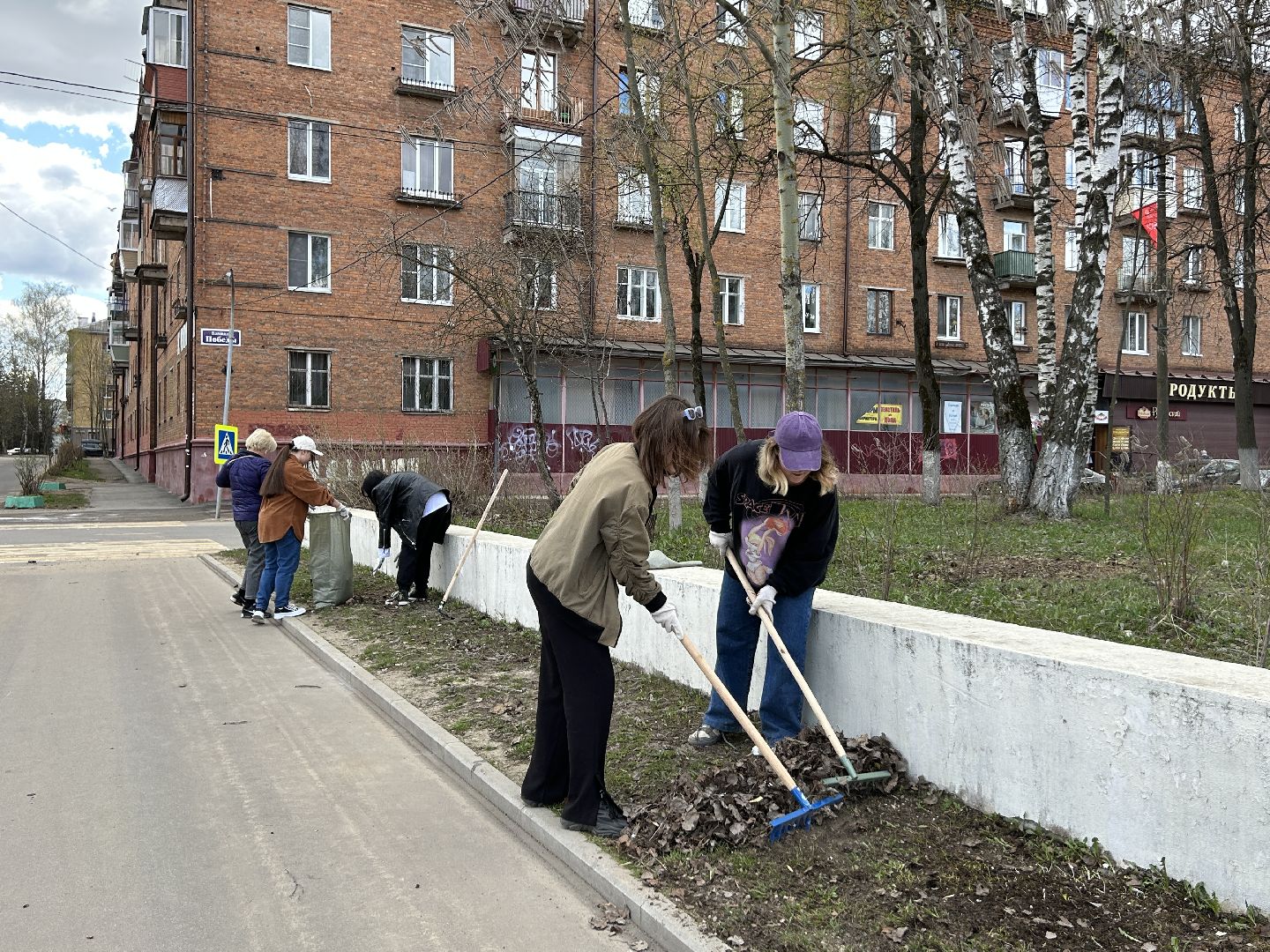 Субботник, благоустройство
