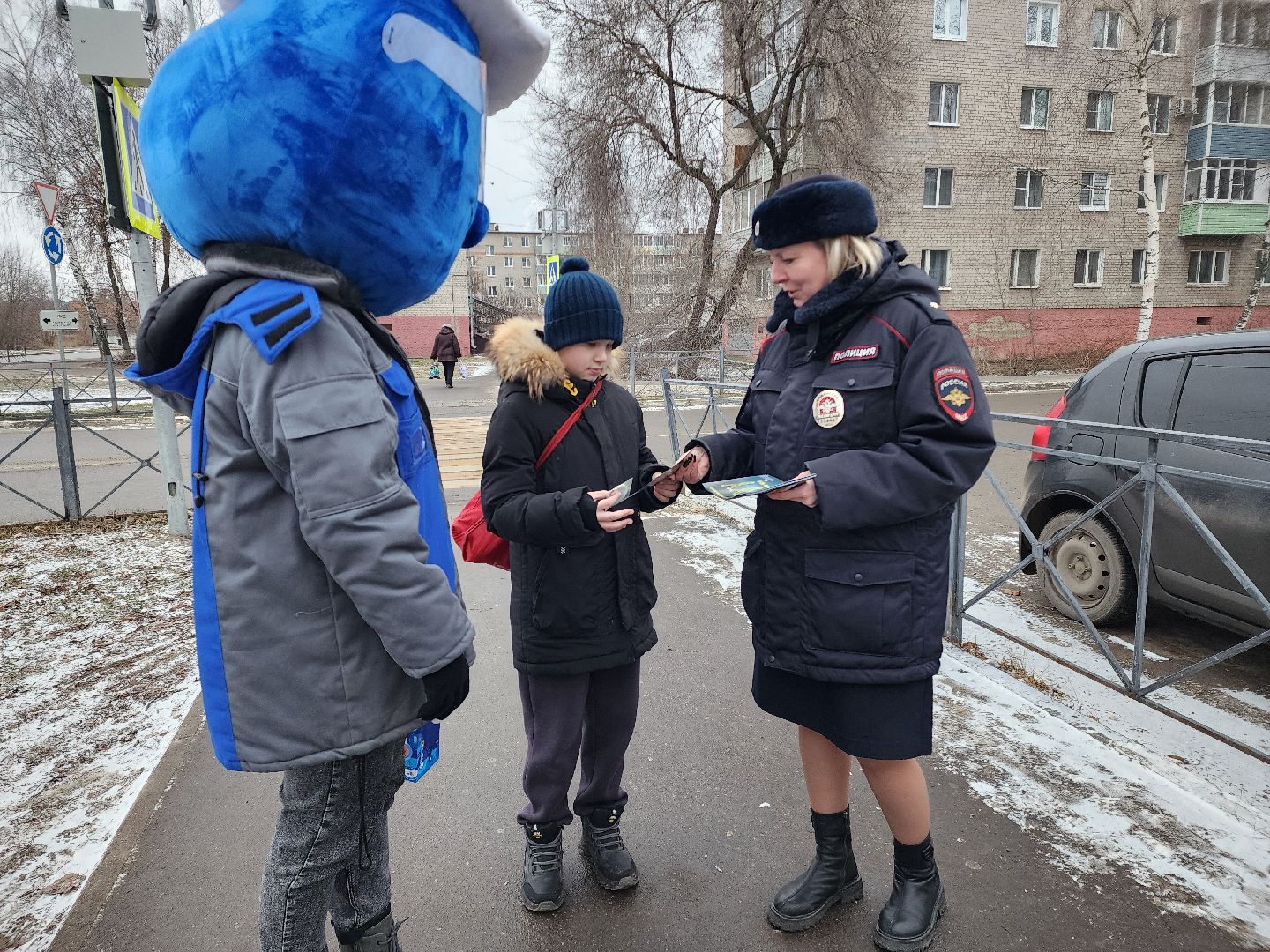 грэс, дети, гибдд, шатура, пдд, световозвращатели, юнипрошка,