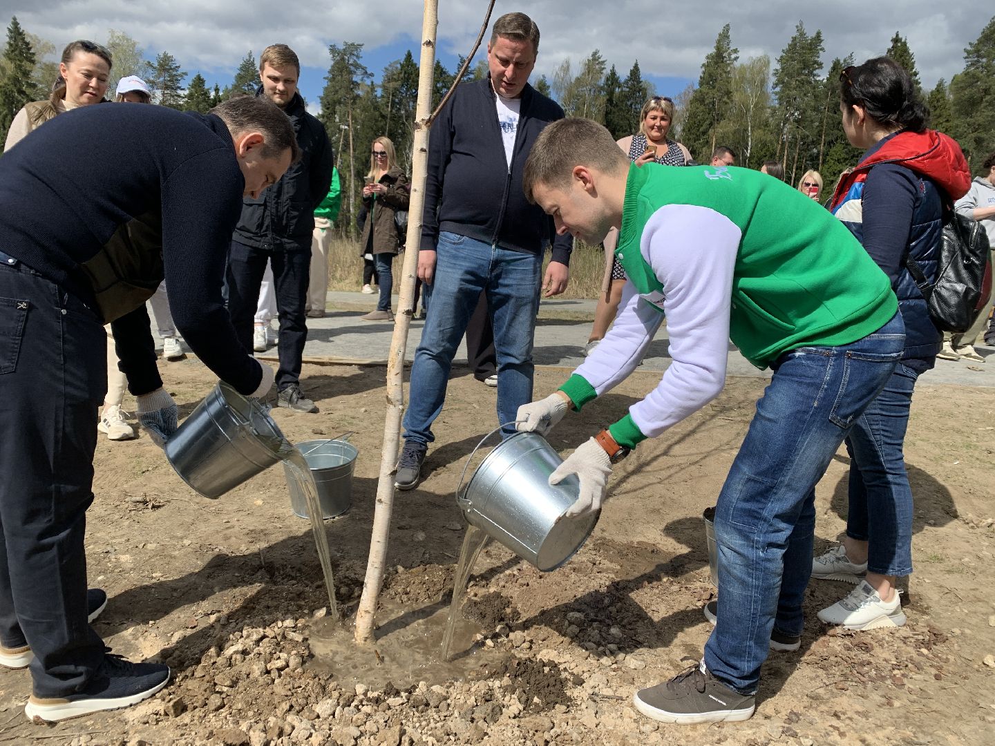 Балашиха, Подмосковье, субботники, Ольгинский лесопарк