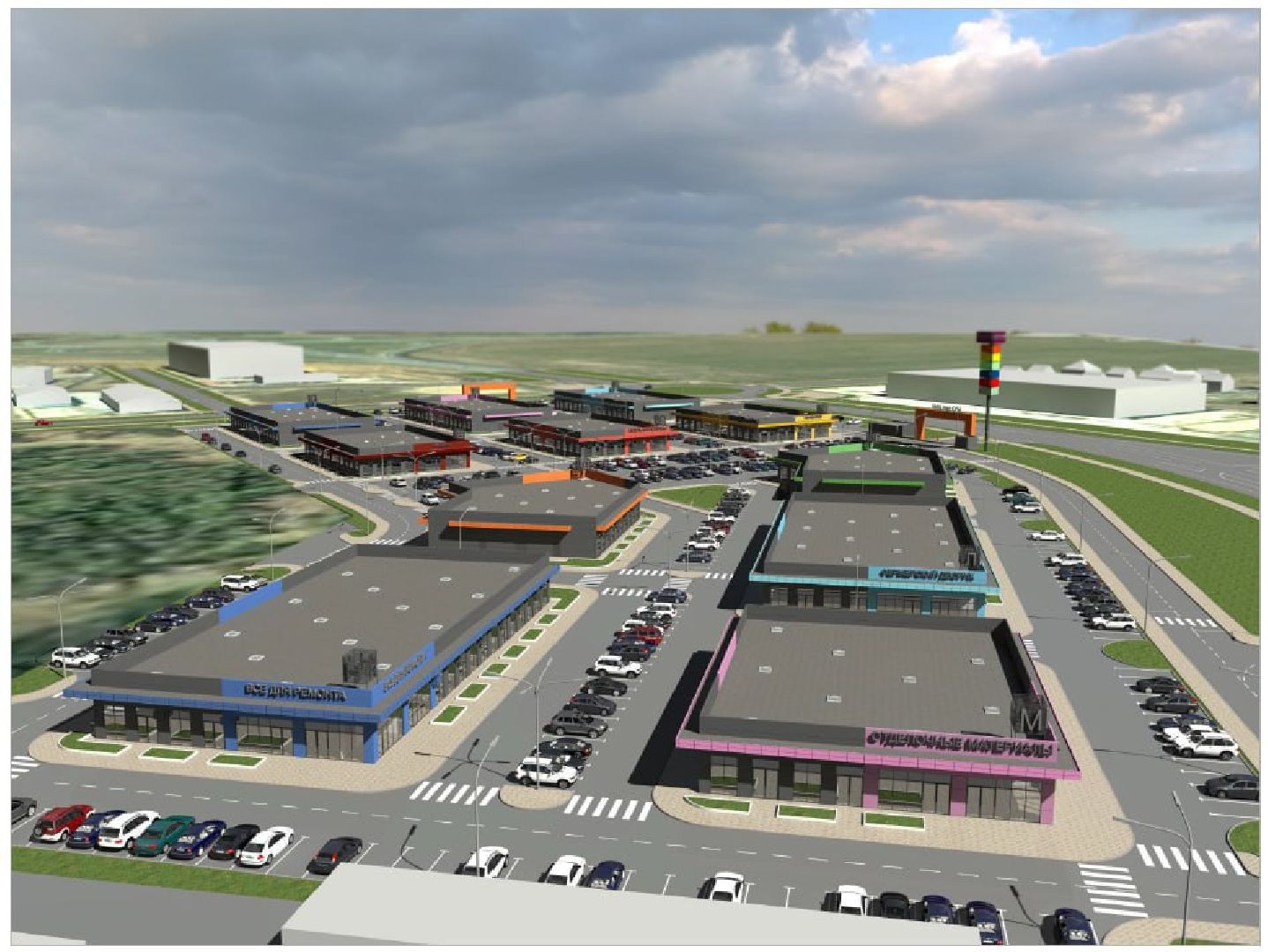 вертикалки,Бронницы, Строительство, Рыночный комплекс,