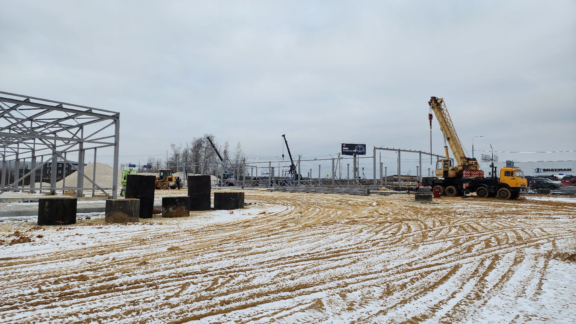 вертикалки,Бронницы, Строительство, Рыночный комплекс,