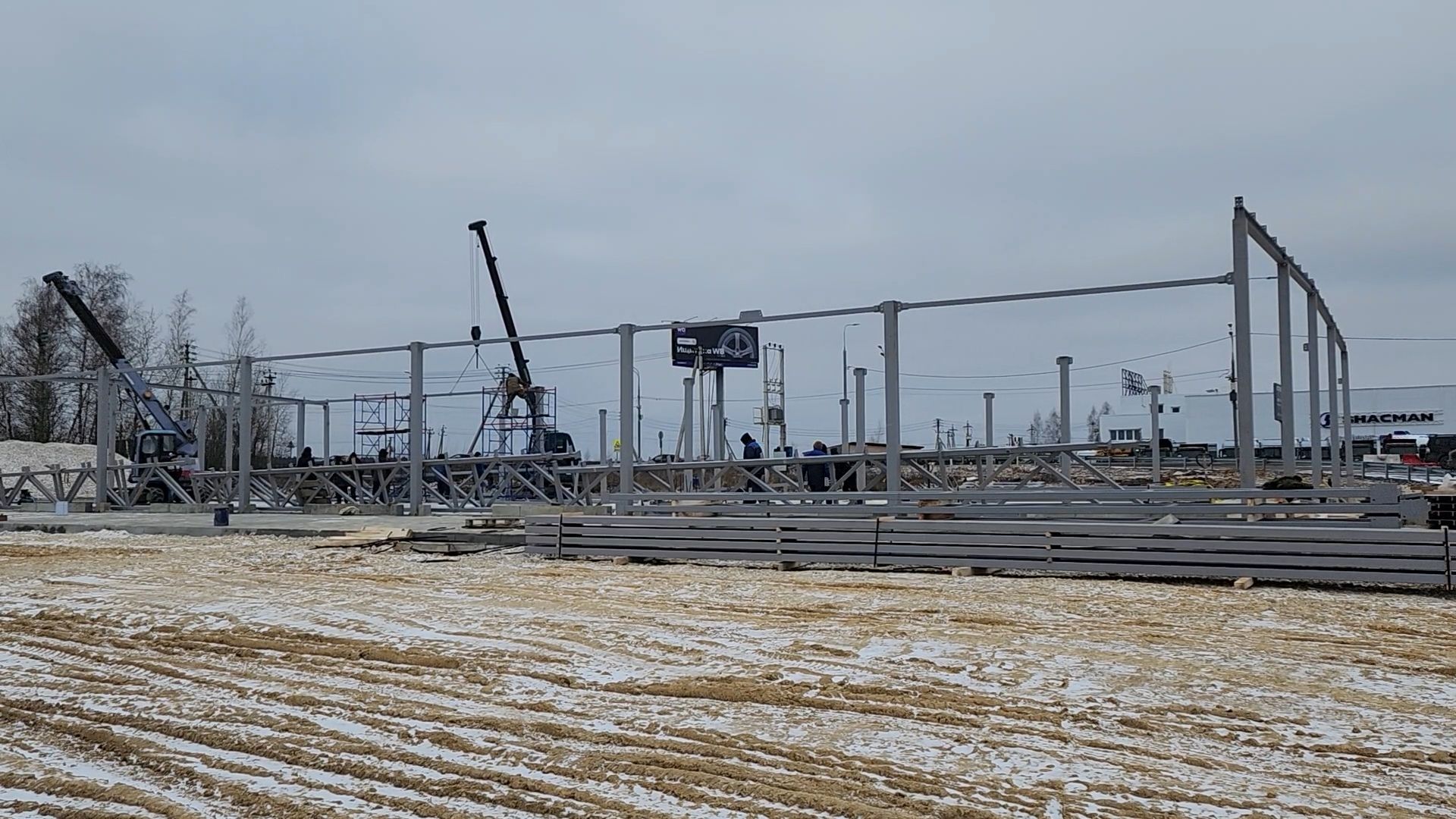 вертикалки,Бронницы, Строительство, Рыночный комплекс,