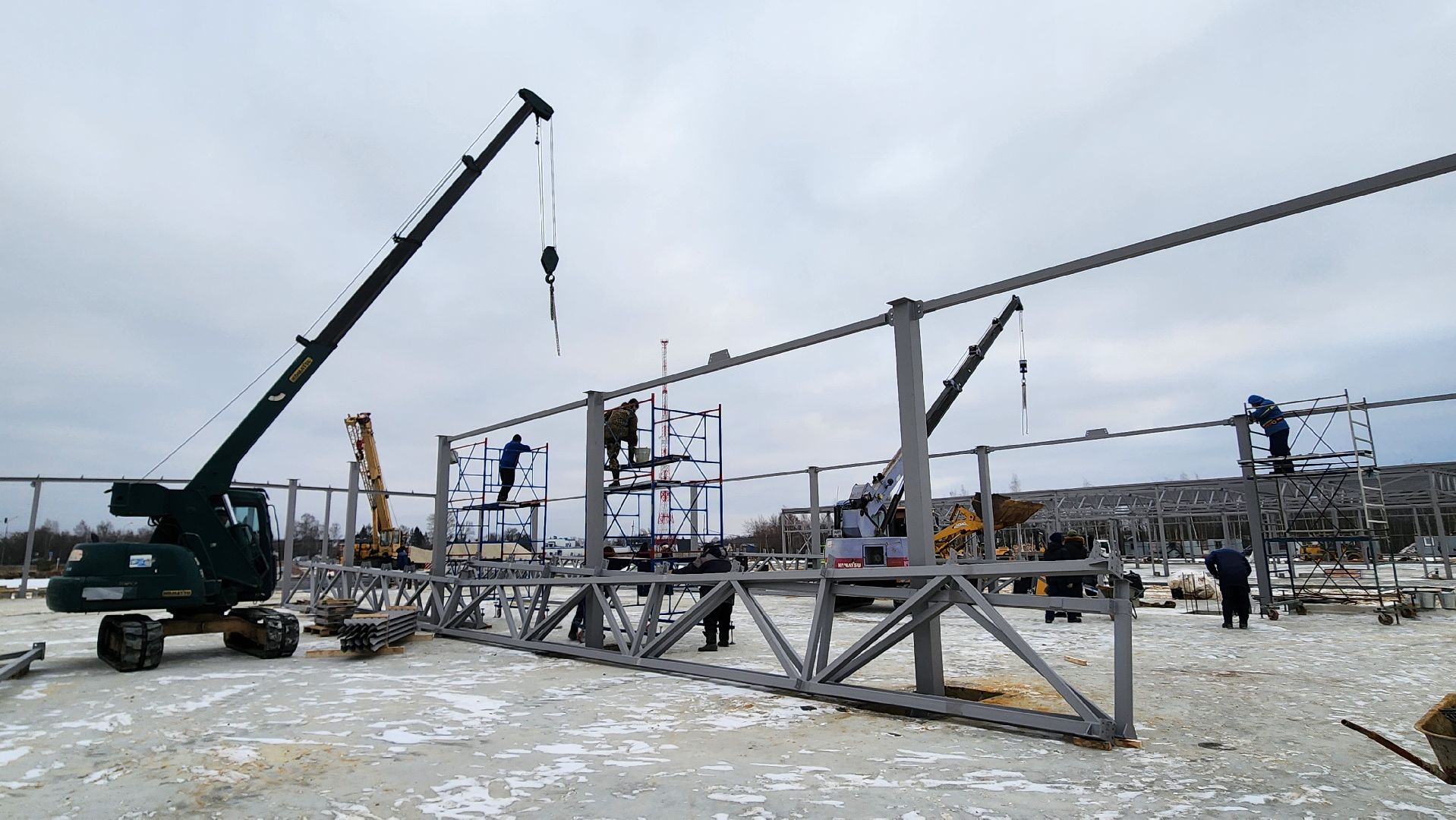 вертикалки,Бронницы, Строительство, Рыночный комплекс,