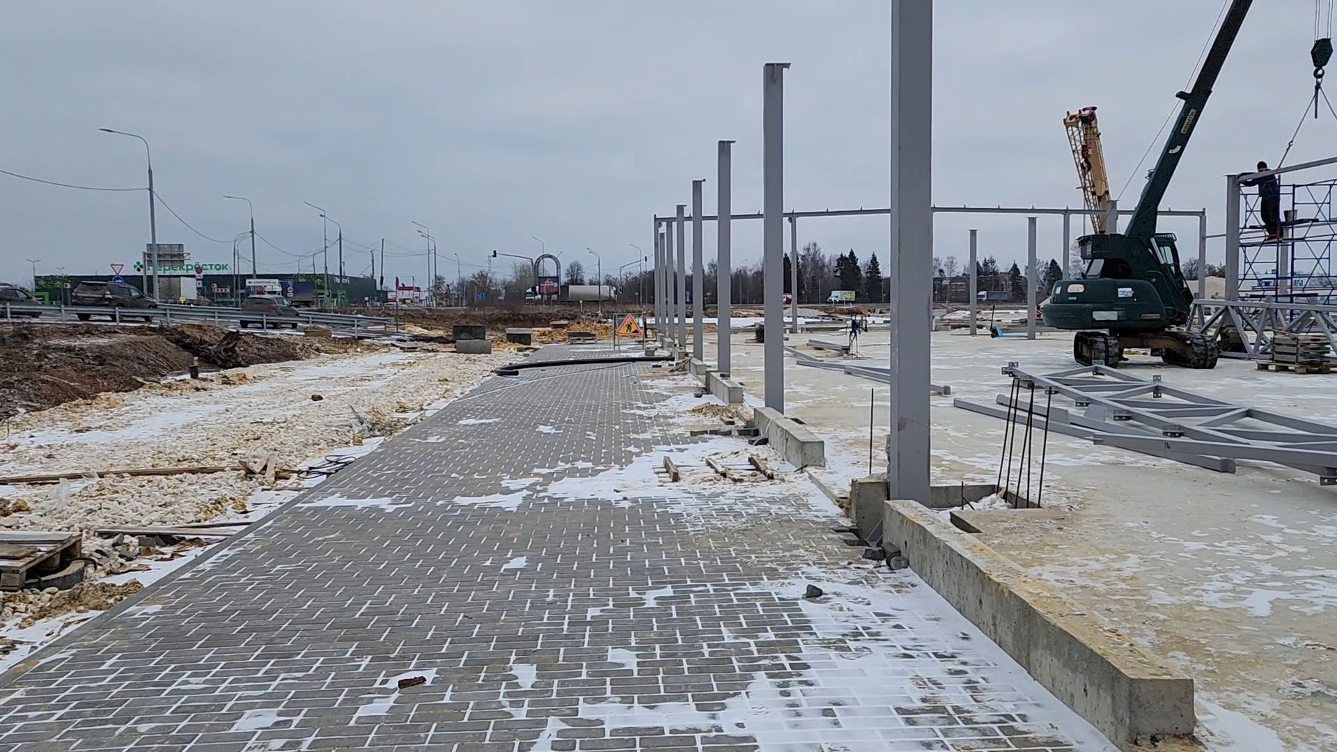 вертикалки,Бронницы, Строительство, Рыночный комплекс,