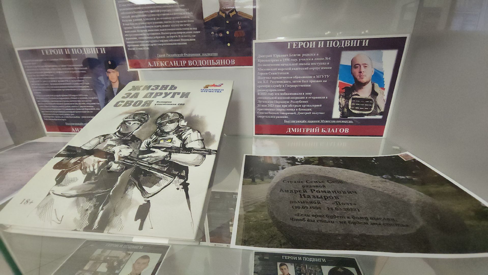 вертикалки, библиотека, выставка, год героев,80 - летие победы,