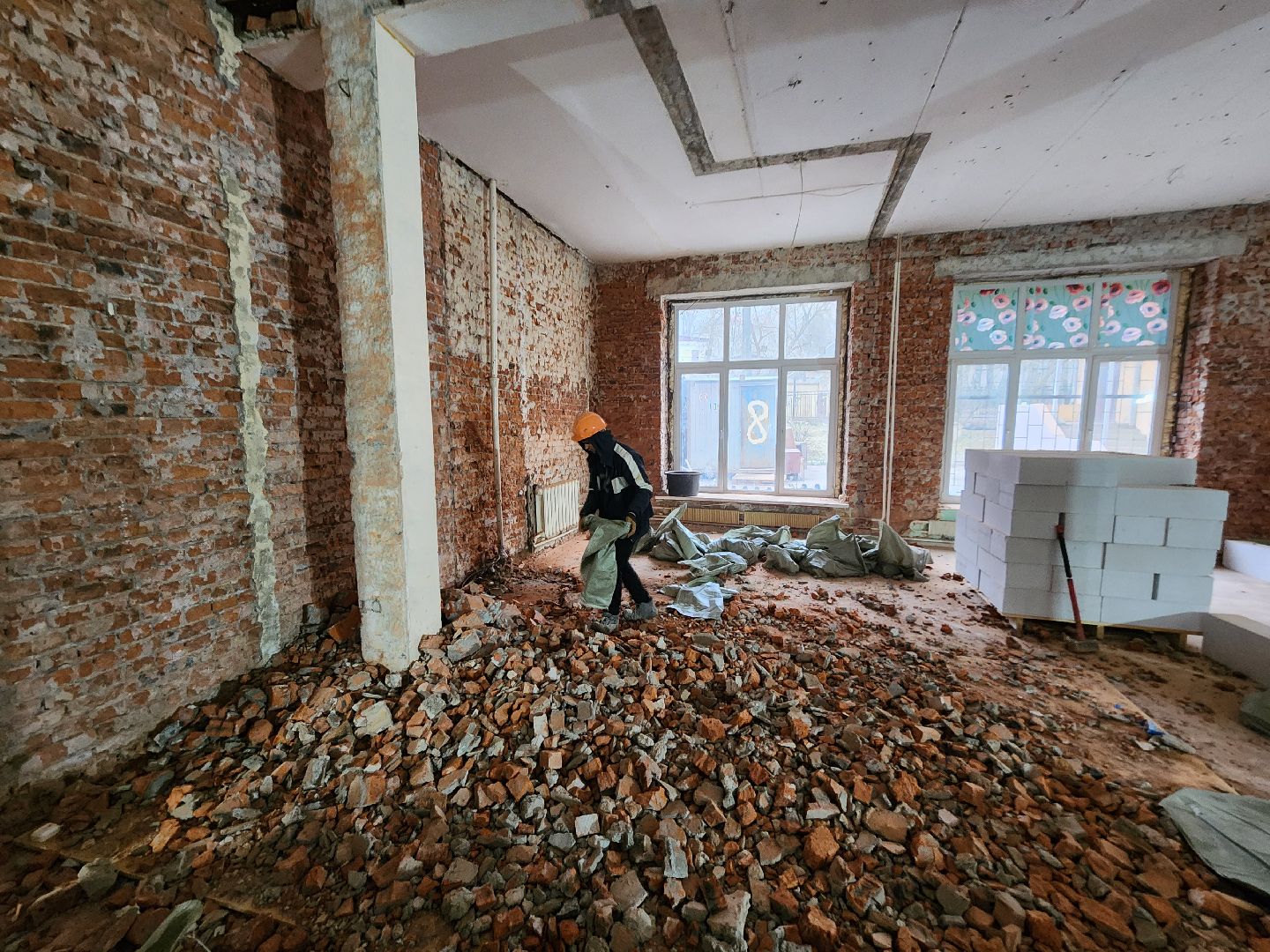 Чехов, детская школа искусств, капремонт, капитальный ремонт, реконструкция, обновление, демонтаж, демонтажные работы, госпрограмма московской области,