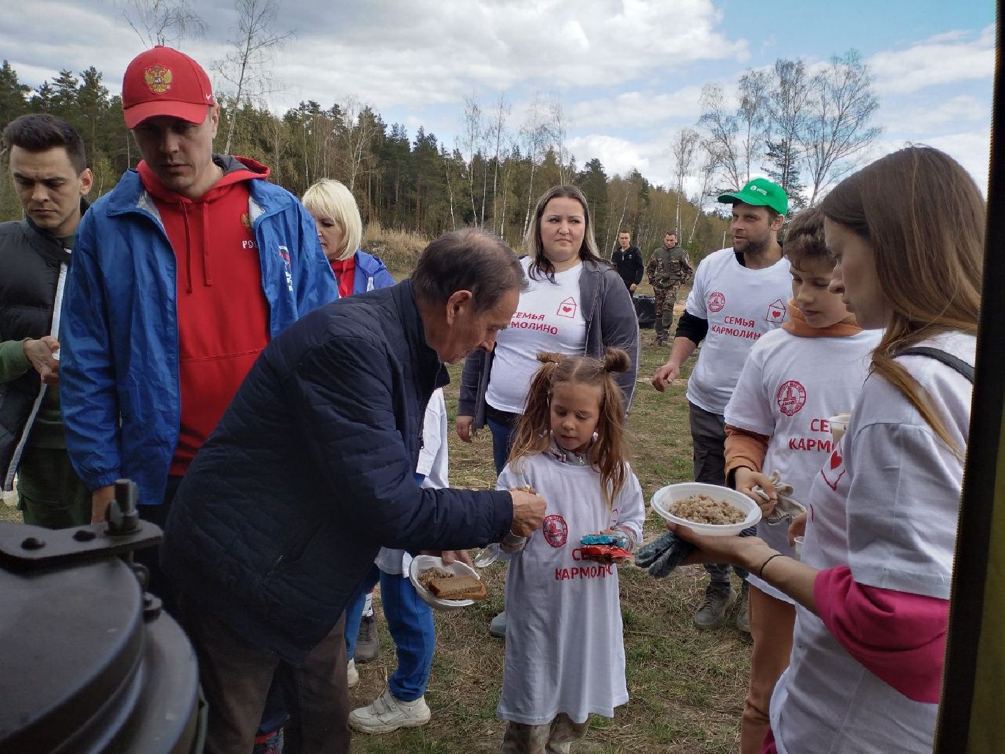 субботник, полевая кухня, Лосино-Петровский
