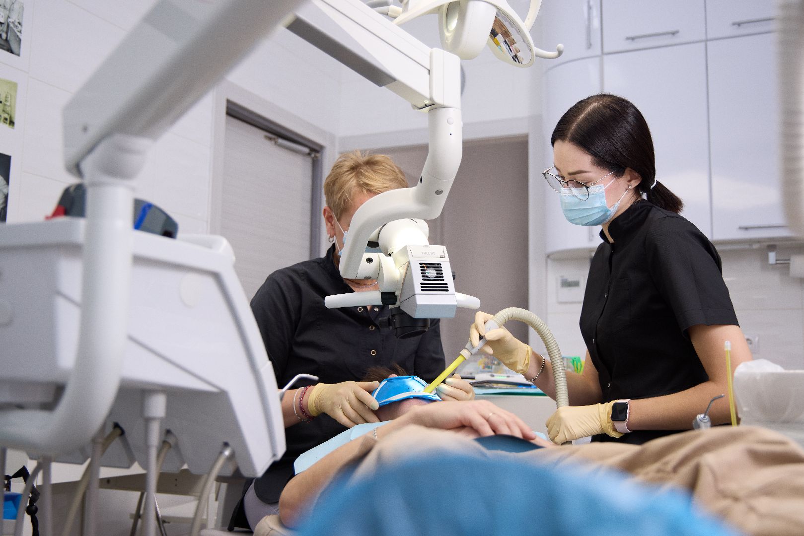 День стоматолога, ретро-фотографии, вертикалки, Одинцово, стоматолог