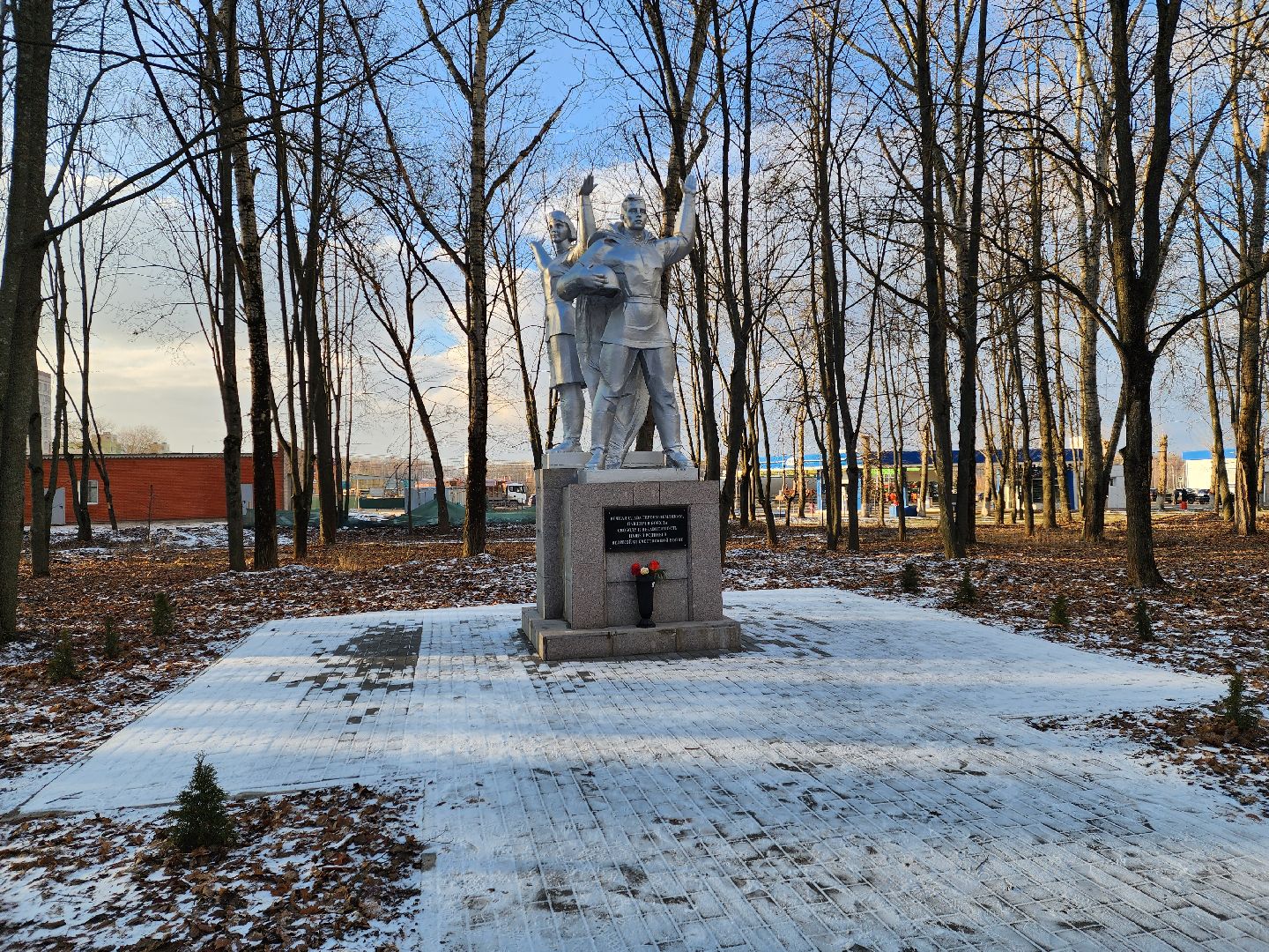 вертикалки, луховицы, 80 лет победе, памятник вов,