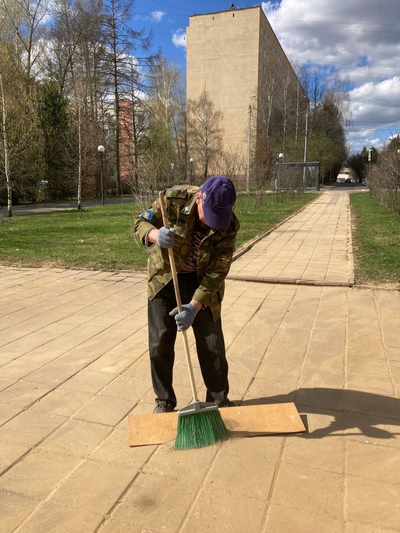 Солнечногорск, субботник, Тимоново, стела, Великая Отечественная война