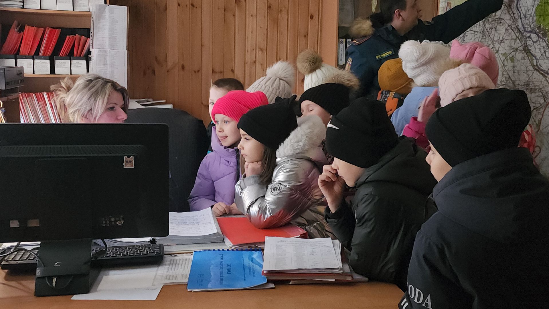 вертикалки, Луховицы, экскурсия в пожарную часть,