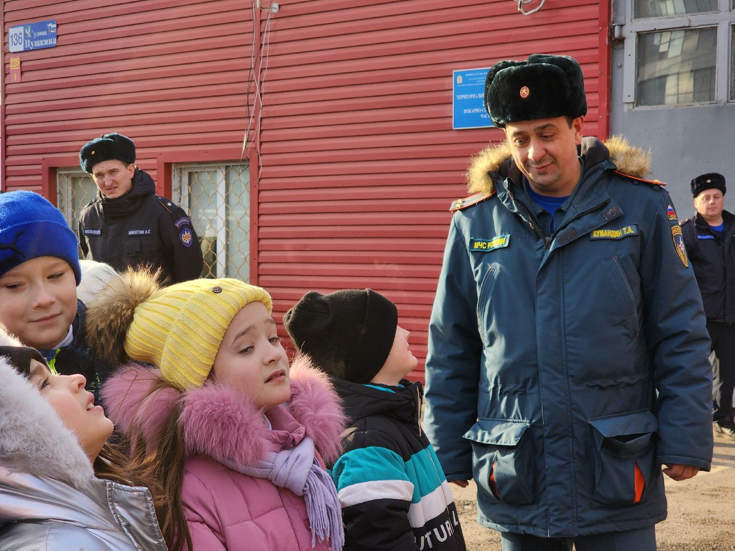 вертикалки, Луховицы, экскурсия в пожарную часть,