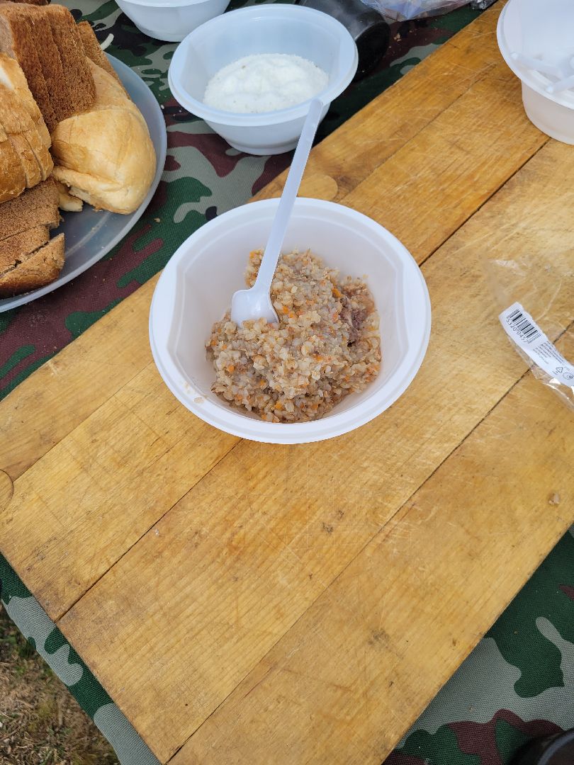 полевая кухня; видное; питание; субботник