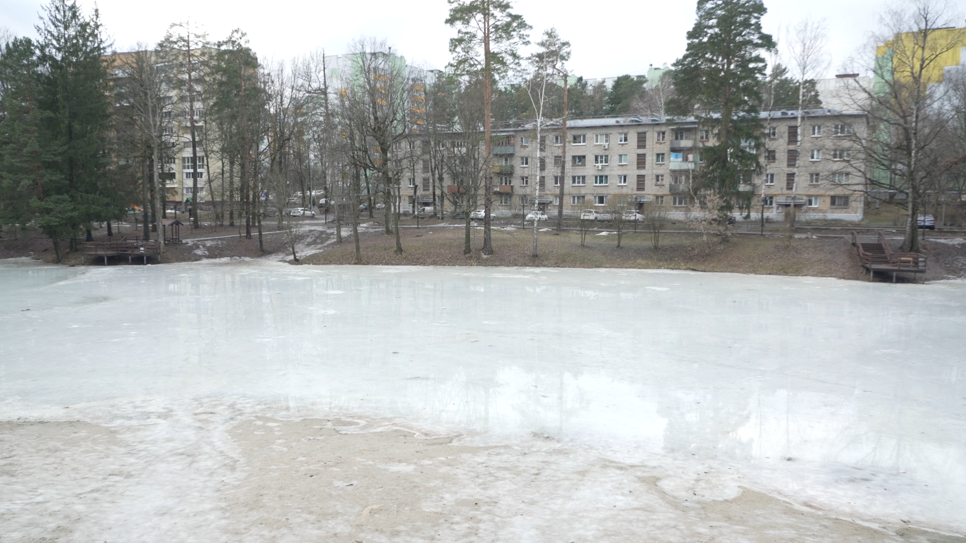 выход на тонкий лед, Власиха Верхнее озеро, Власиха цветной бульвар, набережная верхнее озеро, обход территории, добродел,вертикалка,