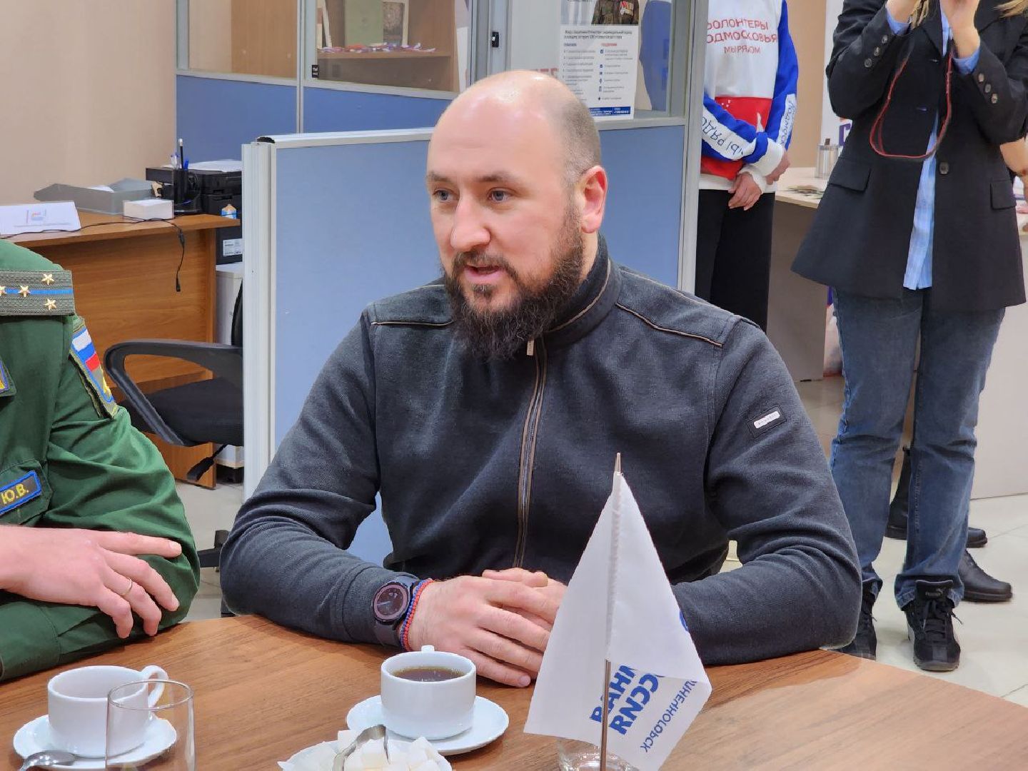 солнечногорск, помощь бойцам, встреча с военнослужащими, вертикалки, сво,