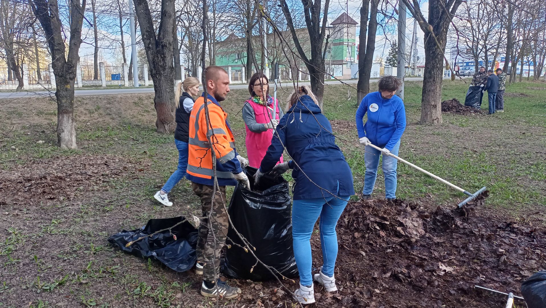 Рузский городской округ, благоустройство, сквер, парк, субботник