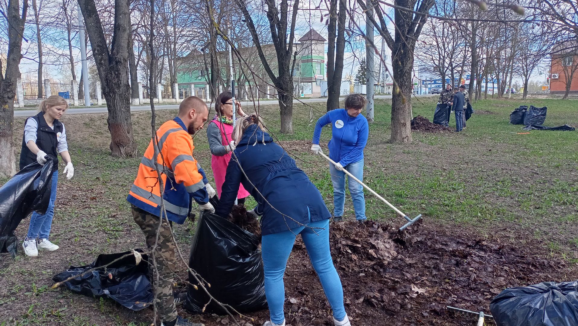 Рузский городской округ, благоустройство, сквер, парк, субботник