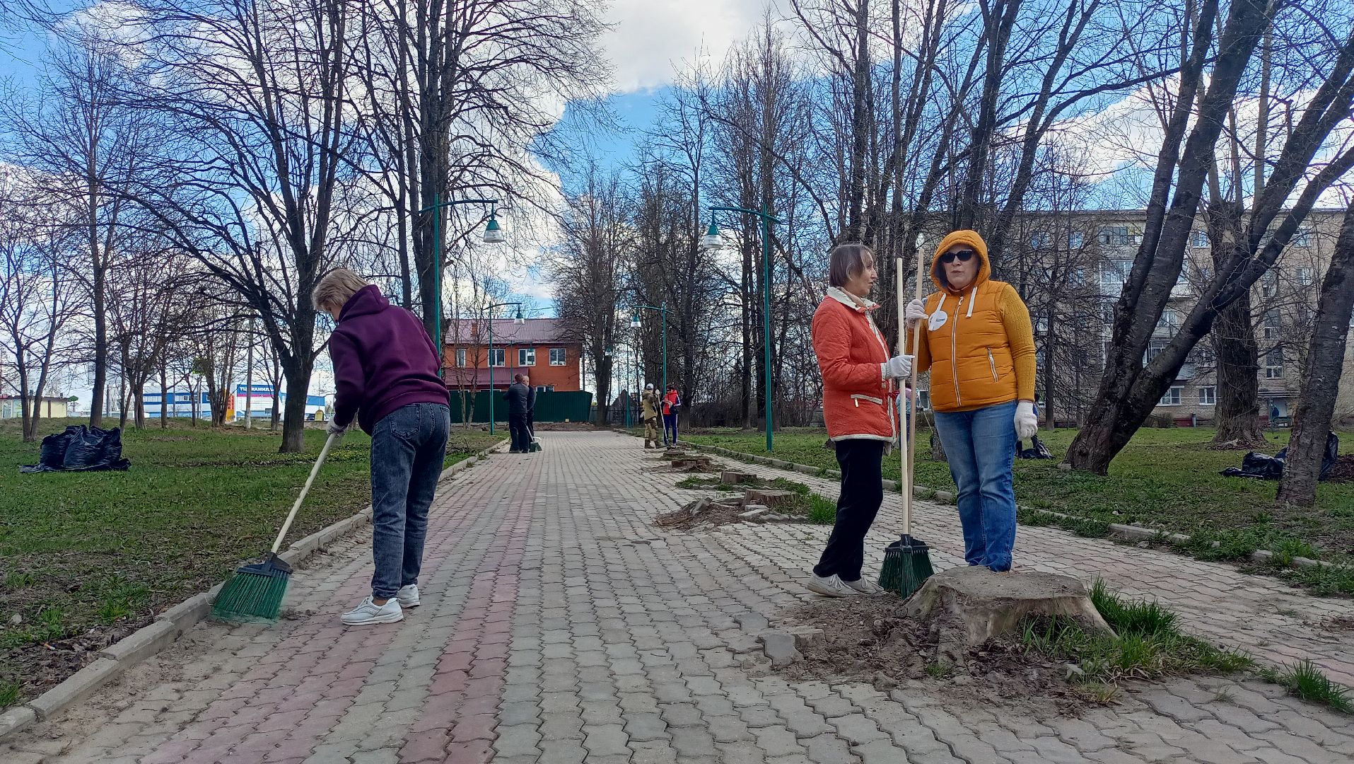 Рузский городской округ, благоустройство, сквер, парк, субботник