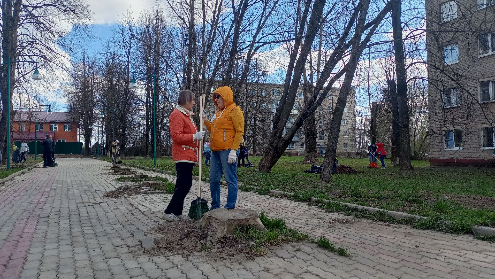 Рузский городской округ, благоустройство, сквер, парк, субботник