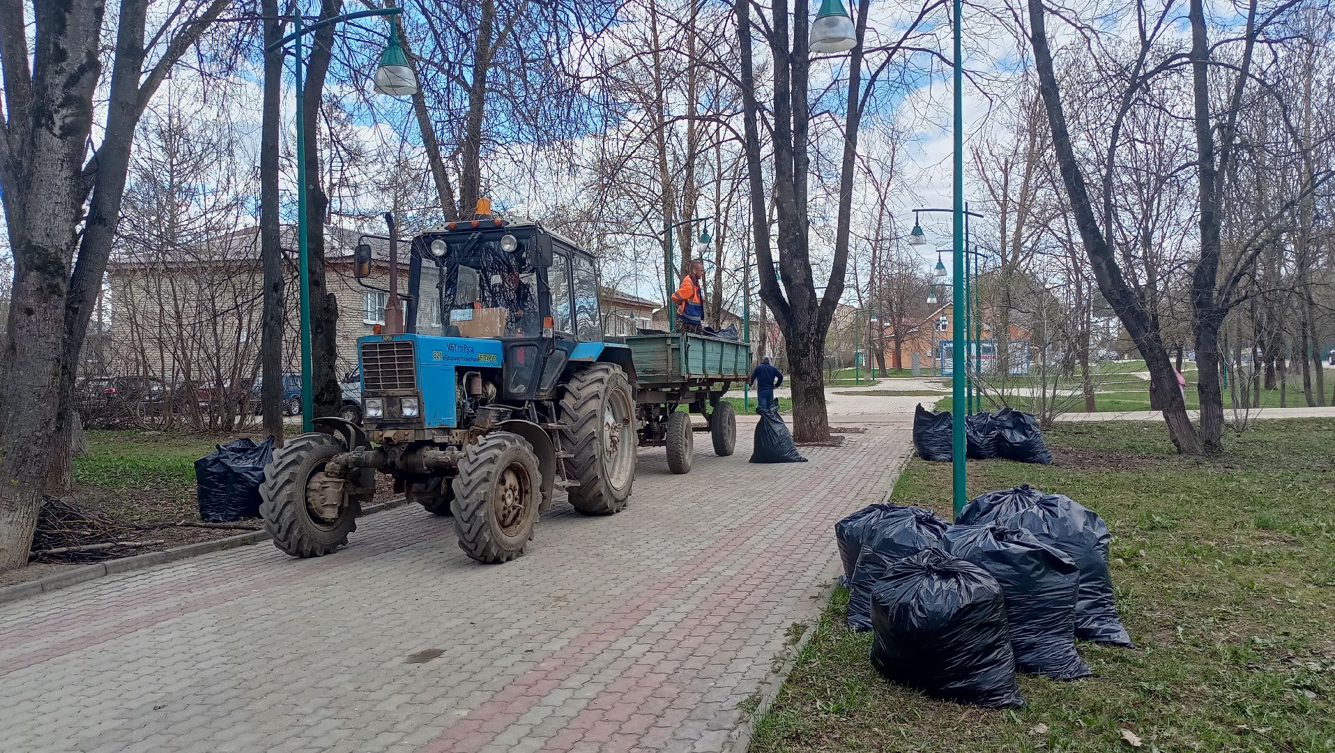 Рузский городской округ, благоустройство, сквер, парк, субботник