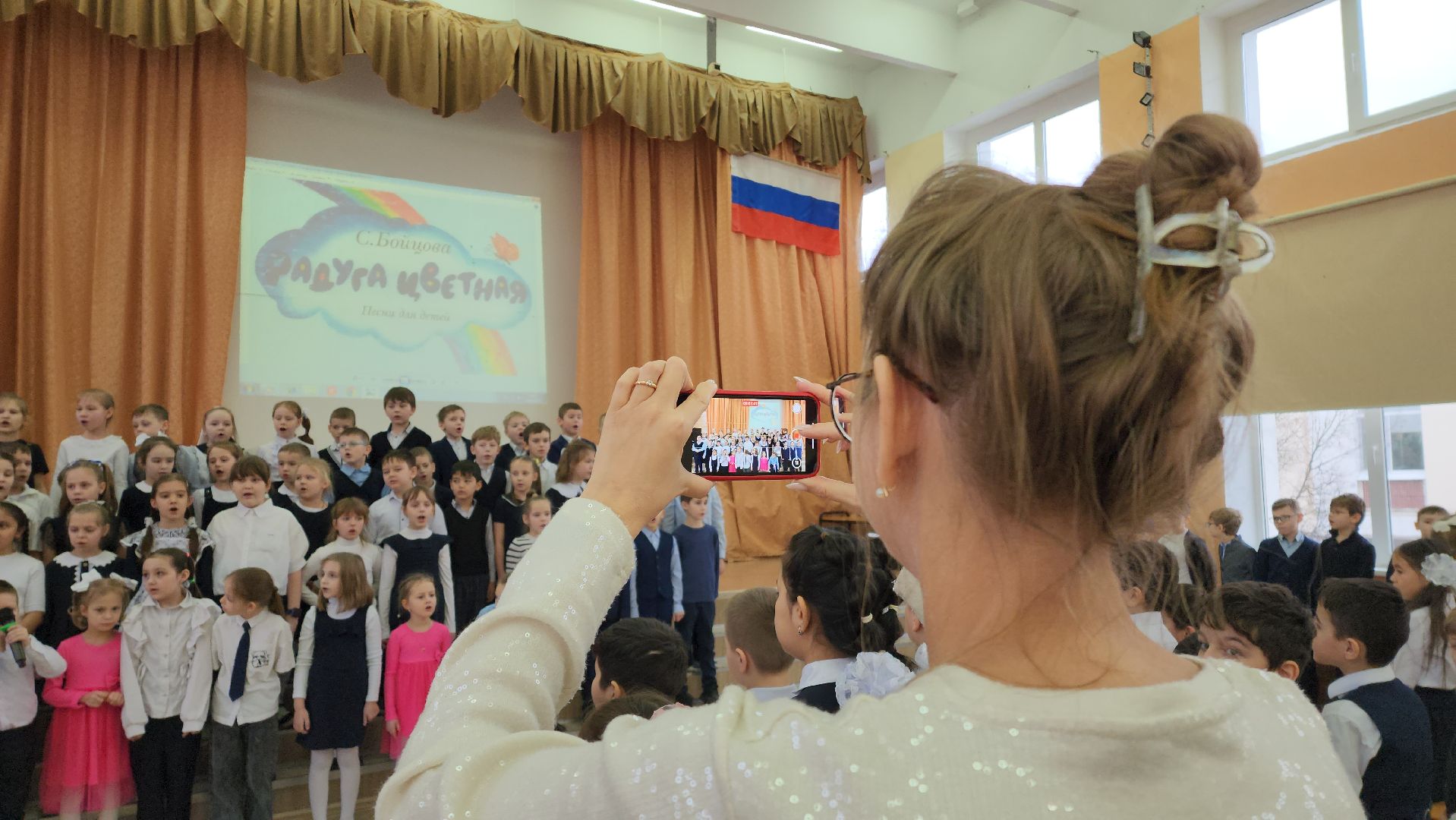 Детские песни, Концерт, Лобня, вертикалки,