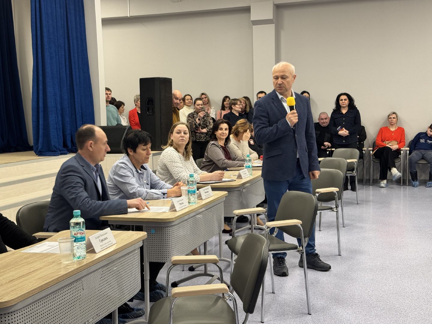 шаховская, выездная администиация, встреча с жителями,