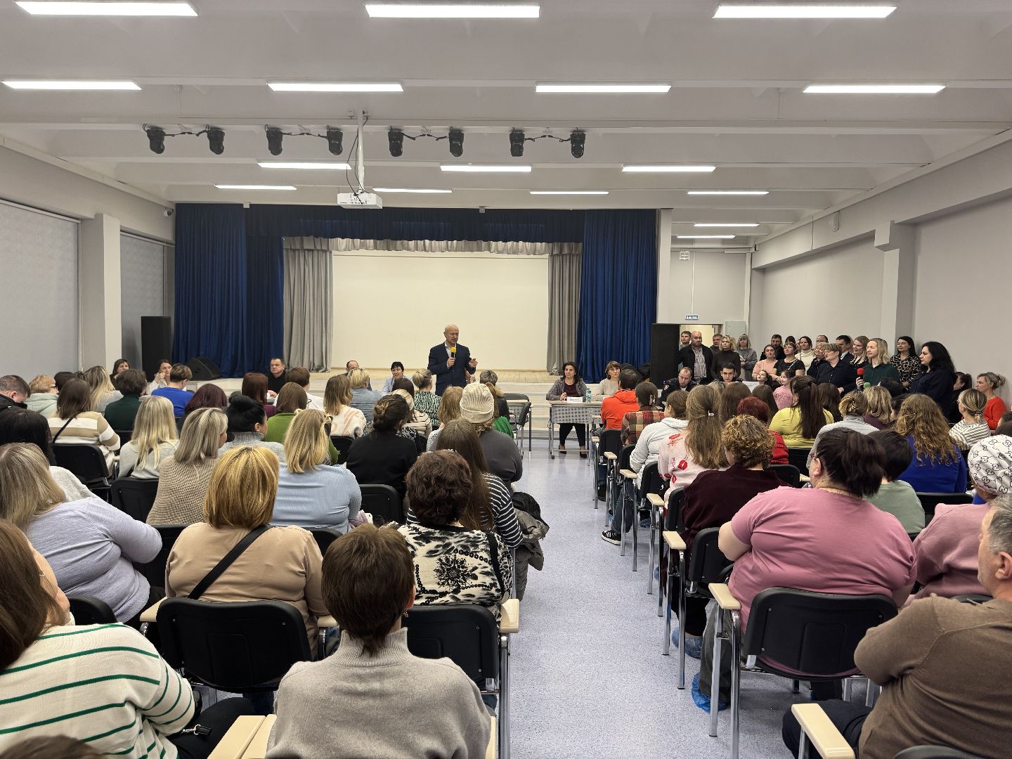 шаховская, выездная администиация, встреча с жителями,