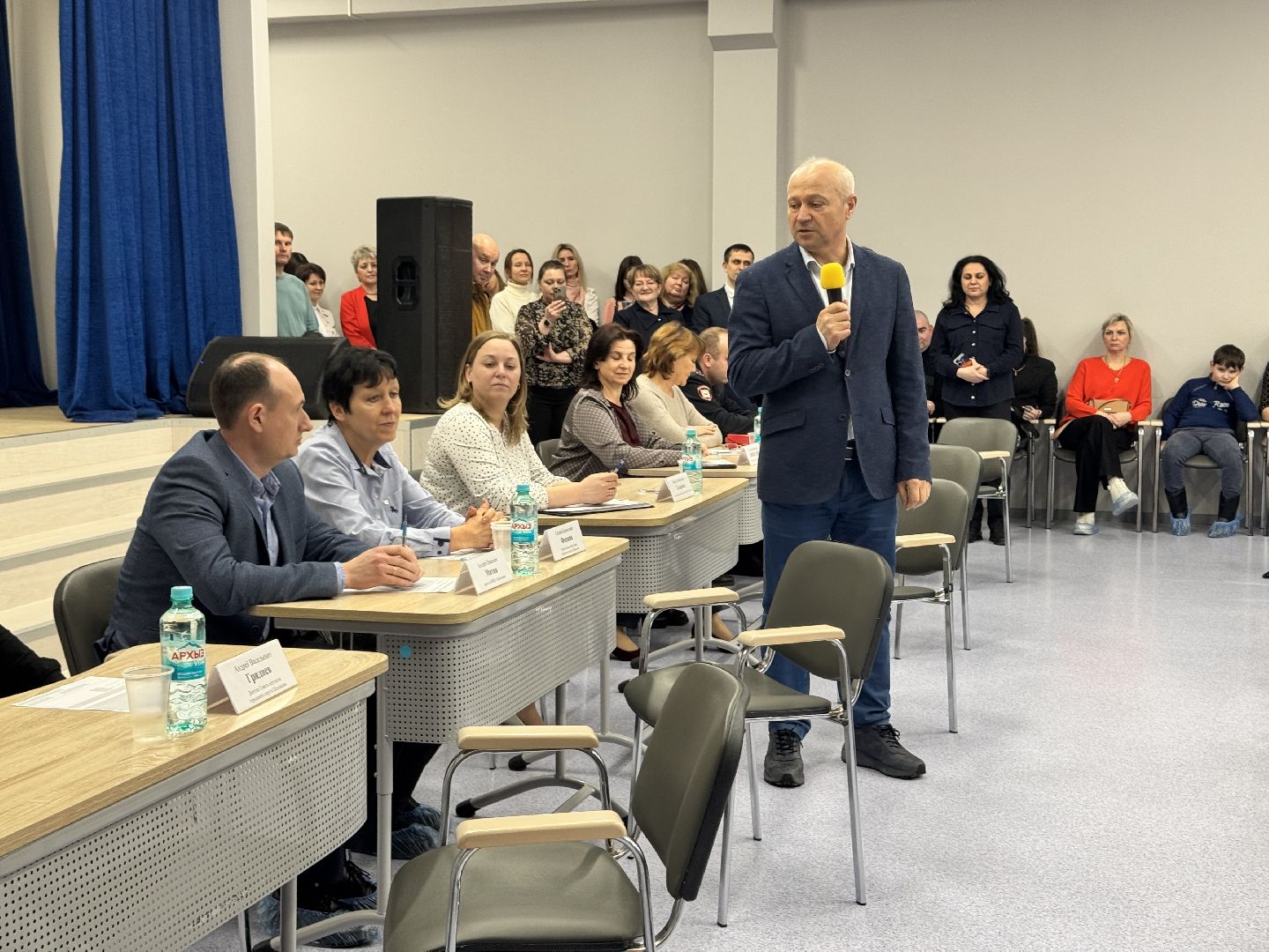 шаховская, выездная администиация, встреча с жителями,