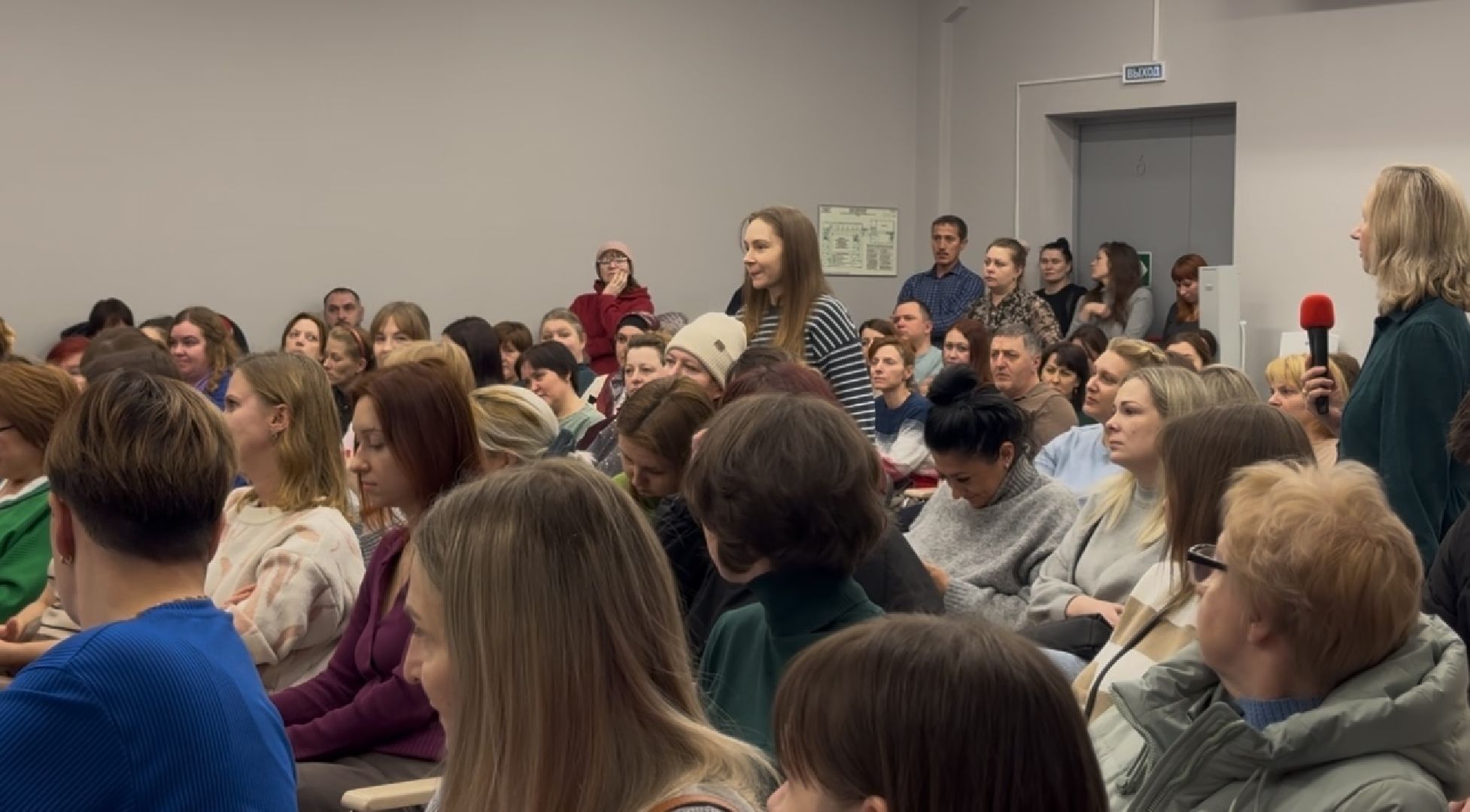 шаховская, выездная администиация, встреча с жителями,